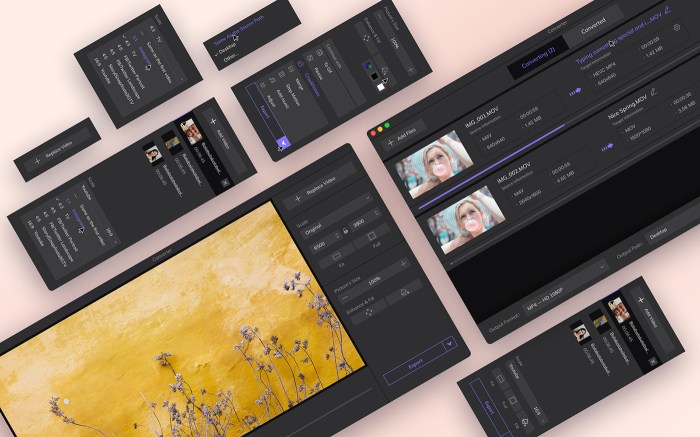 Video Editor UI Design on Behance Online Video Editor