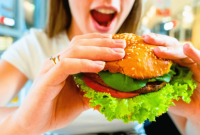 Premium Photo | The perfect fast food meal Fast Food Meals