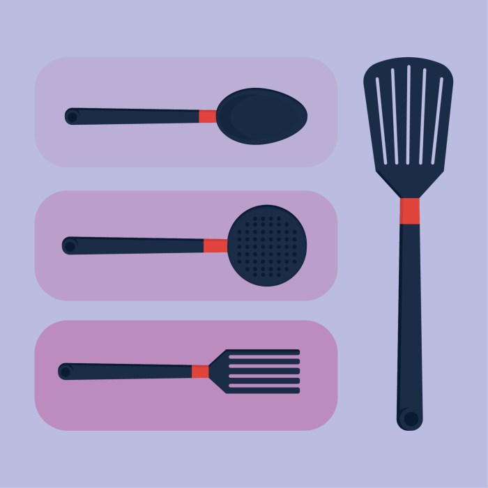 Premium Photo | A close up of a pattern of kitchen utensils and ... Kitchen Utensils